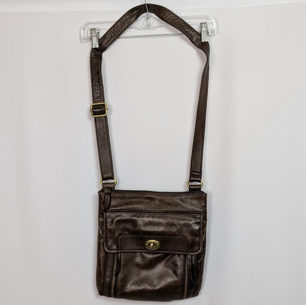 Brown Leather Men's Bag